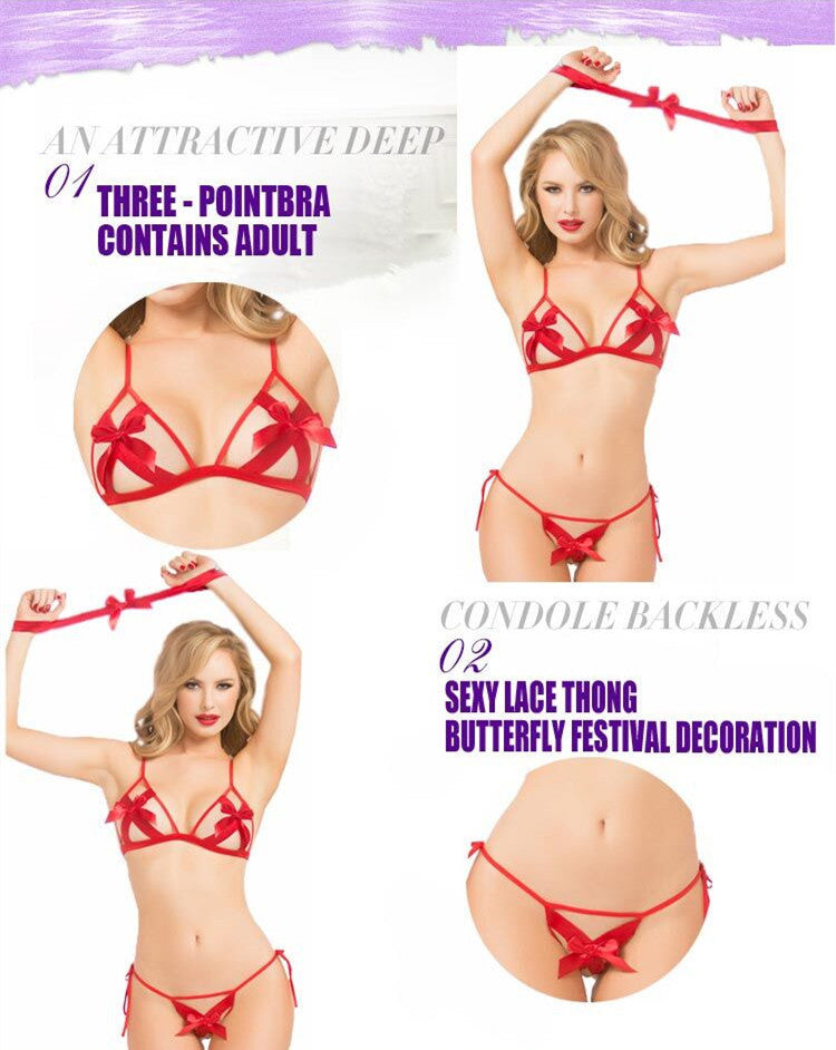 Sexy Lingerie Complete Set - Lace Dress with Accessories
