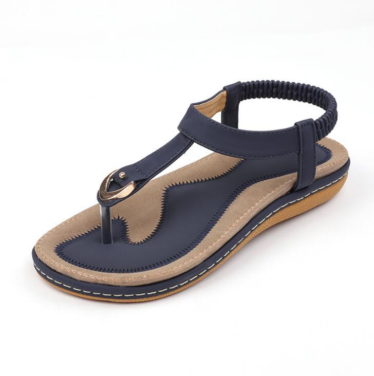 Women's Platform Summer Sandals - Ankle Strap Fashion - Sunshine Collection