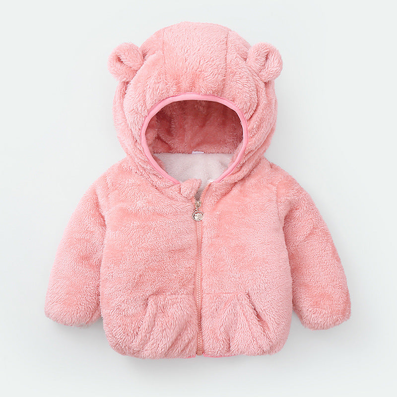 Nouvelle veste d'hiver rembourrée pour bébé, veste en coton