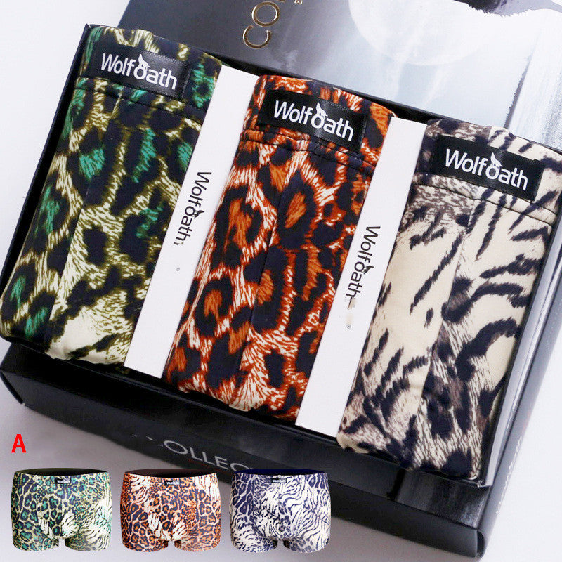 Men's Sexy Ice Silk Shorts