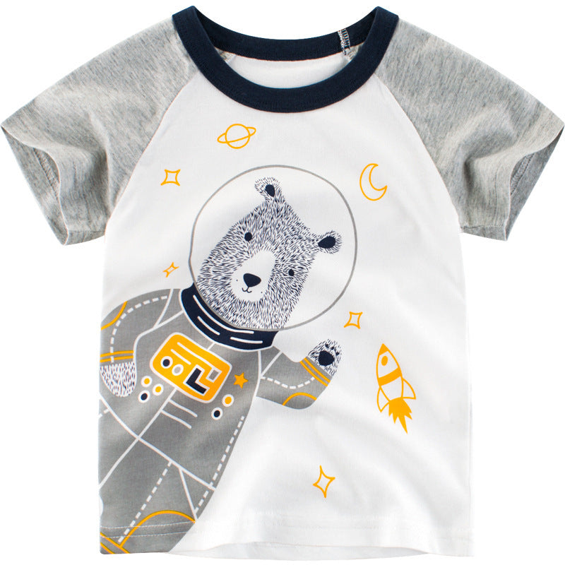 T-shirt dessin animé pour enfants