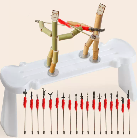 Bamboo Man – jeux de combat pour enfants, Puzzle, jouets en bois