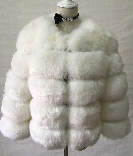 S-3XL vison manteaux femmes hiver nouvelle mode fausse fourrure manteau élégant épais chaud vêtements d'extérieur fausse fourrure veste Chaquetas Mujer