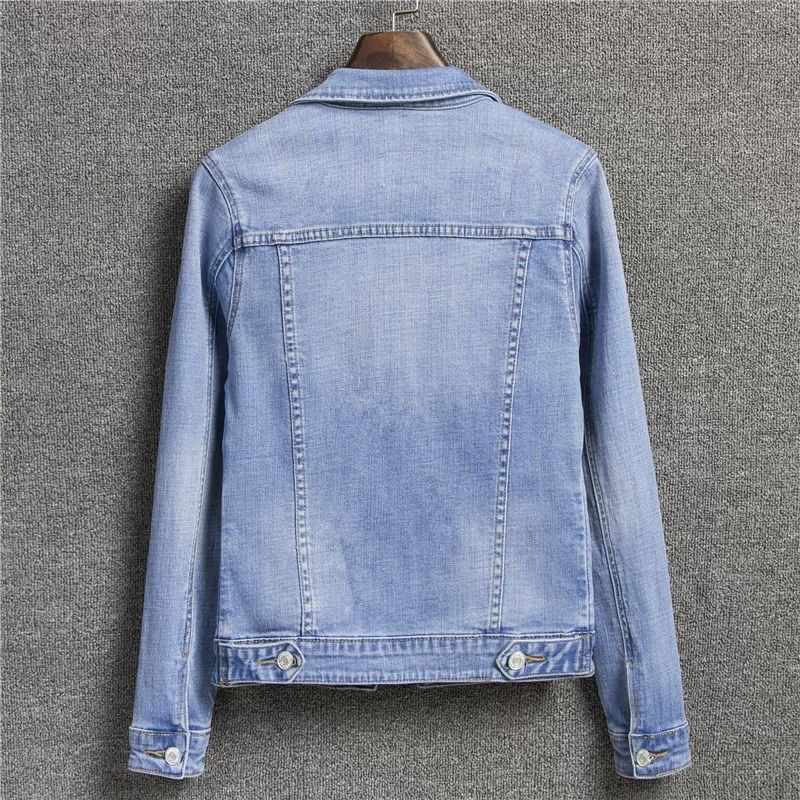 Veste d'étudiant décontractée slim d'automne