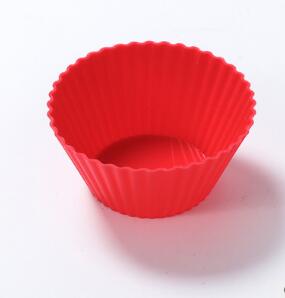Doublures de cupcakes en silicone réutilisables antiadhésives, tasses de cuisson, 12 pièces