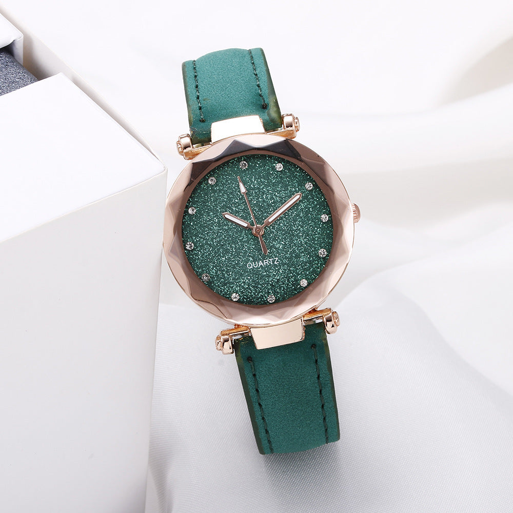 Starry Watch - Timeless Stylish Sophisticated Sleek Vibrant Elegant Durable Water-Resistant