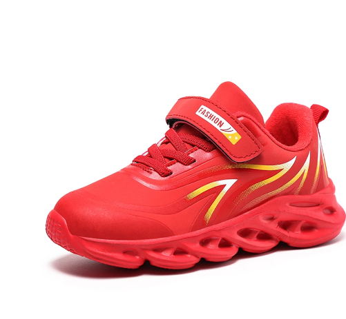 Waterproof And Velvet Cotton Shoes For Older Children