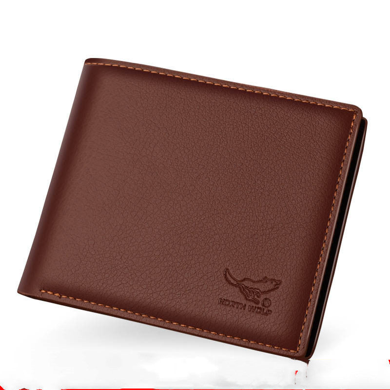 Men's Wallet Short Zipper Korean Style Wallet