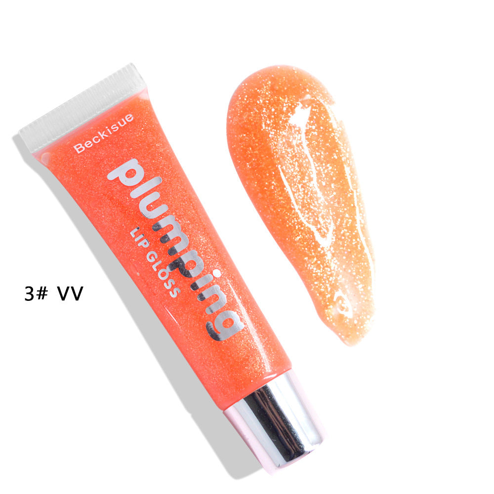 Brillant à lèvres repulpant brillant cerise humide maquillage plus dodu grand brillant à lèvres hydratant Volume dodu brillant vitamine E huile minérale