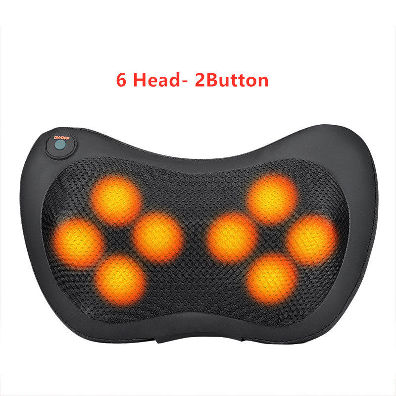 Multifunctional Neck Massager - Electric Massage Pillow for Home & Car