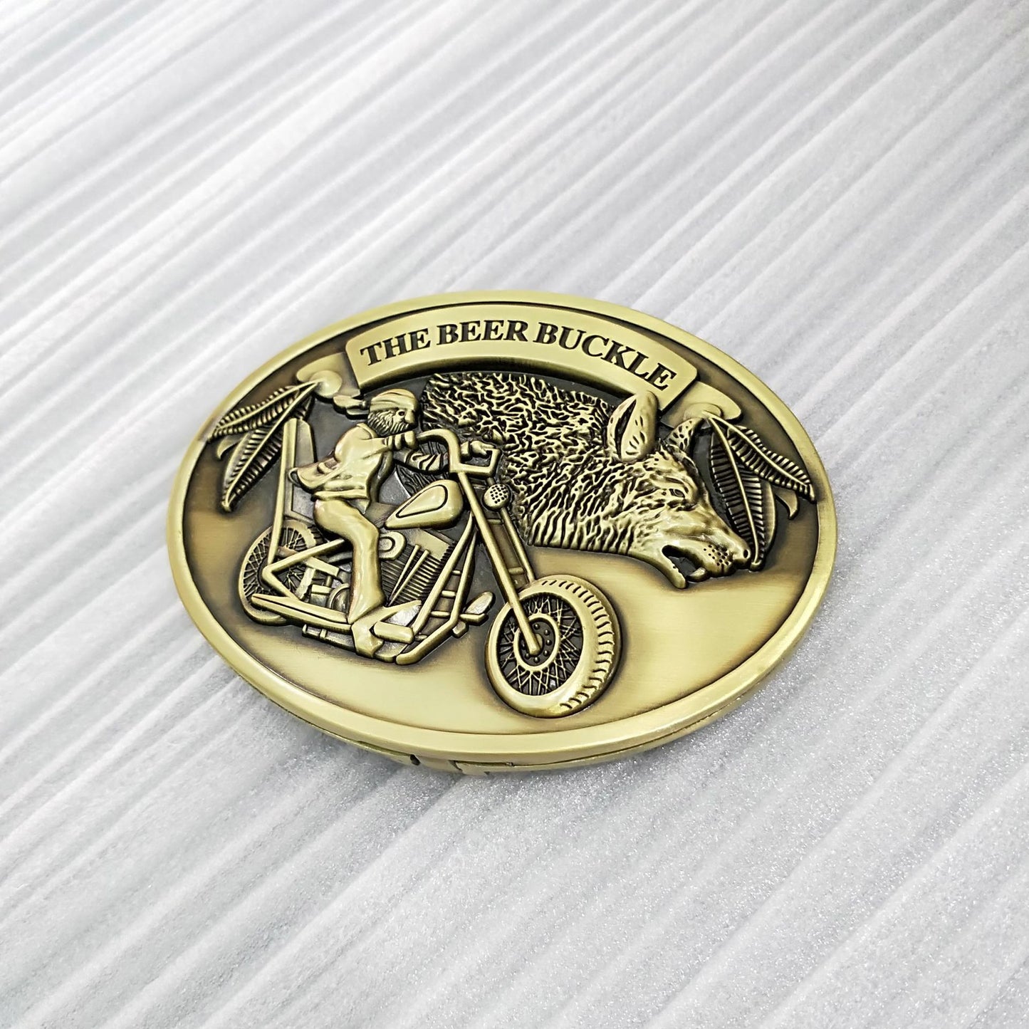 Beer Belt Buckle Metal Belt Head - Craft Brewery Pride