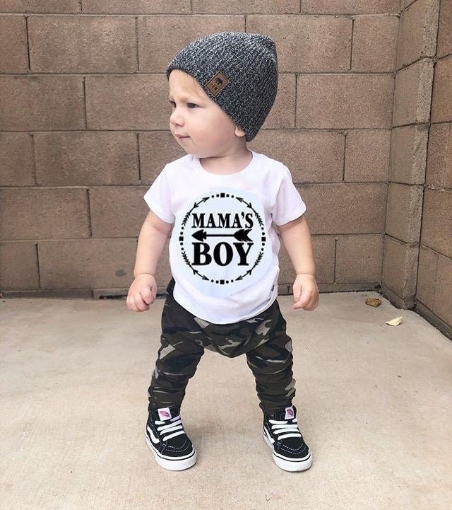 Summer Boy Clothes Cotton T-Shirt Pants