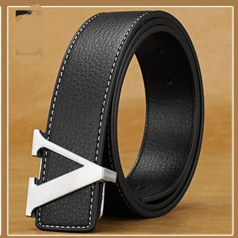 Men's Letter Belt - Typographic Expression