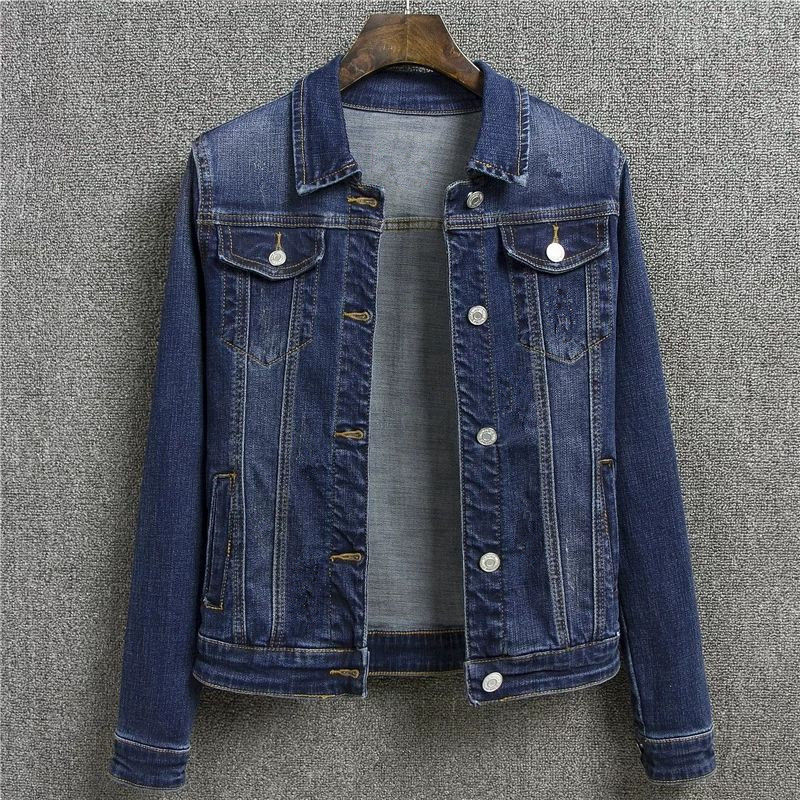 Veste d'étudiant décontractée slim d'automne