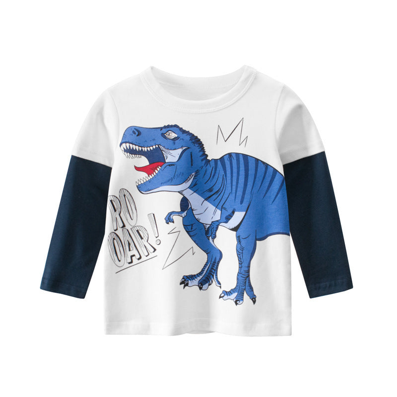 Babykläder Pojke Cottoming skjorta Barn långärmad T-shirt