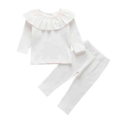 Lotus Leaf Girl Pants - Professional Design