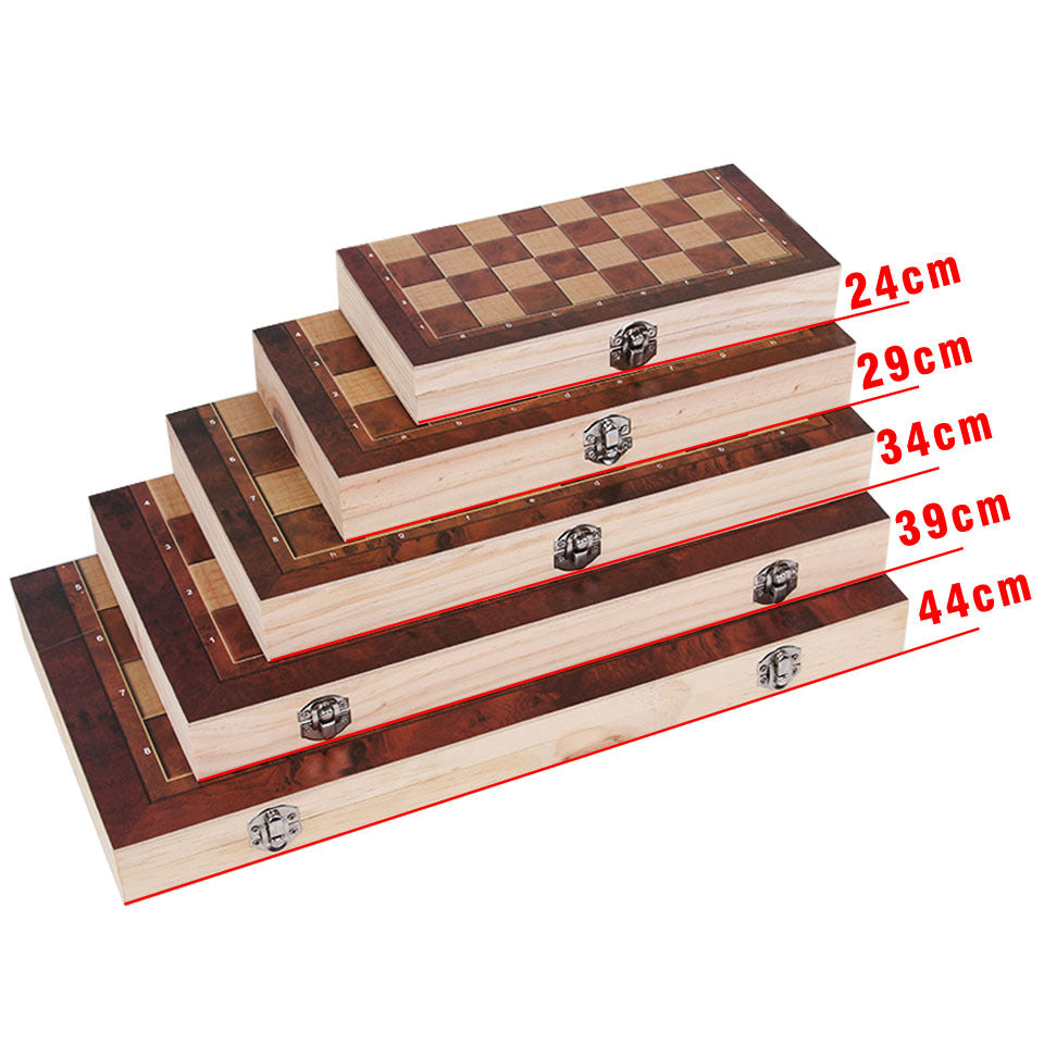 Holiday Entertainment: 3 in 1 Backgammon Chess Set