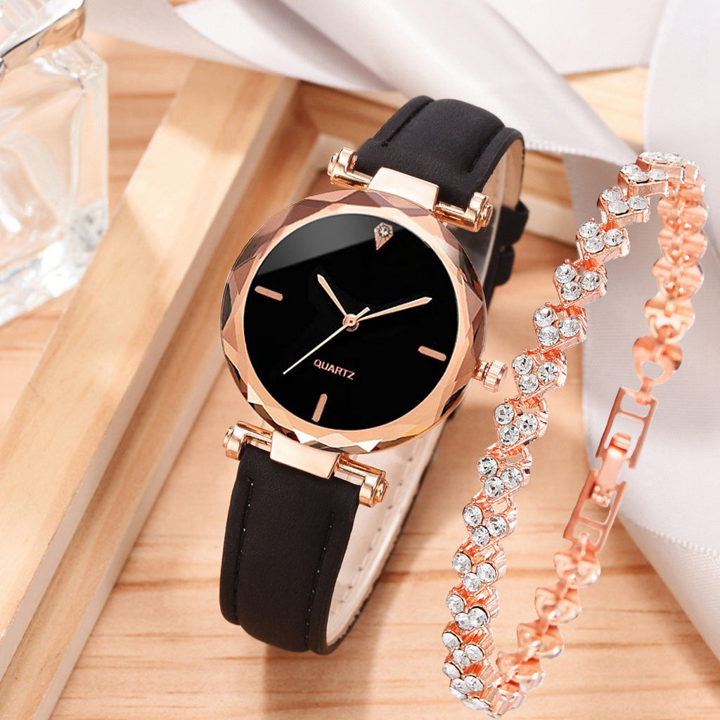 Klocka Enkel Bälte Klocka Quartz Klocka Armbandskostym