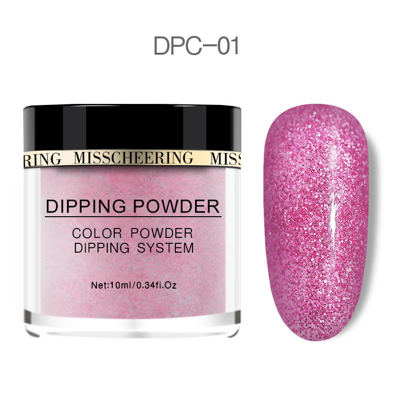 Professional Laser Glitter Nail Powder - Holographic Dip System | Long-Lasting Formula