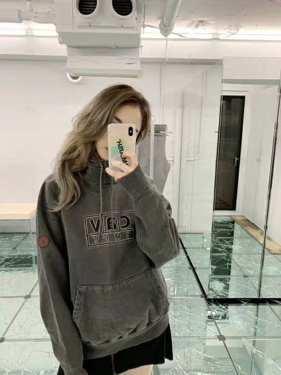 Vintage Embroidered Hoodies - Premium Quality