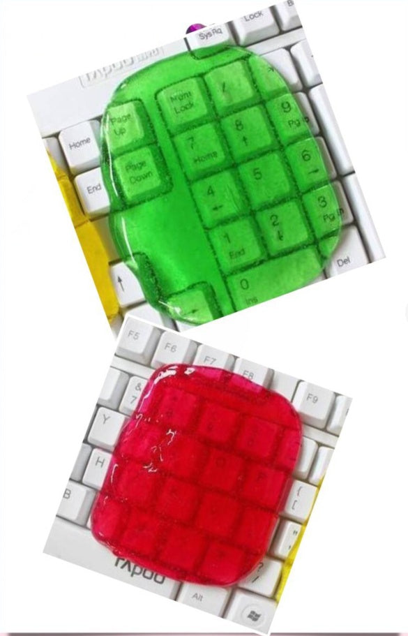 Universal Keyboard Cleaning Slime - Multi-Surface Dust Remover Gel