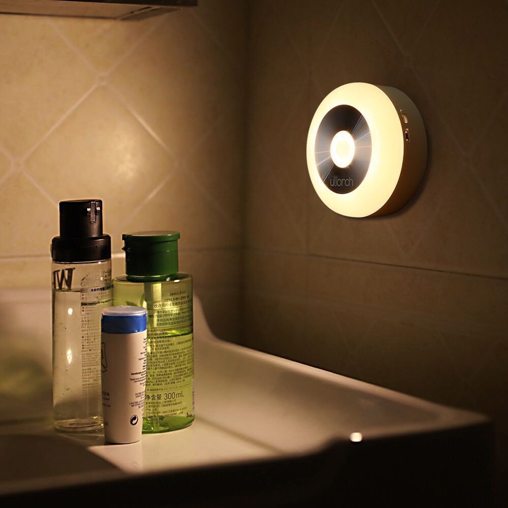 LED Human Body Motion Sensor Night Light Touch Sensor