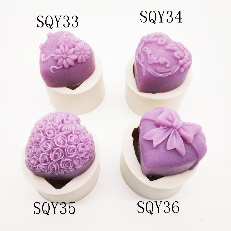 Moule en silicone pour gâteau mousse à la rose