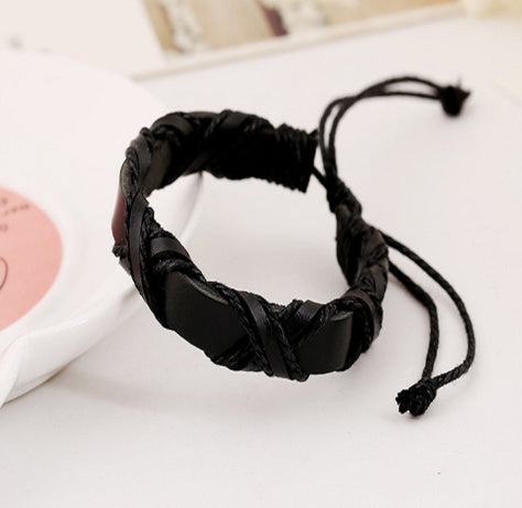 Asgard Crafted Leather Nordic Armband