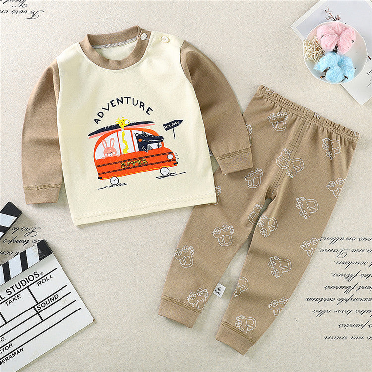 Ensemble de vêtements et sous-vêtements pour enfants en pur coton