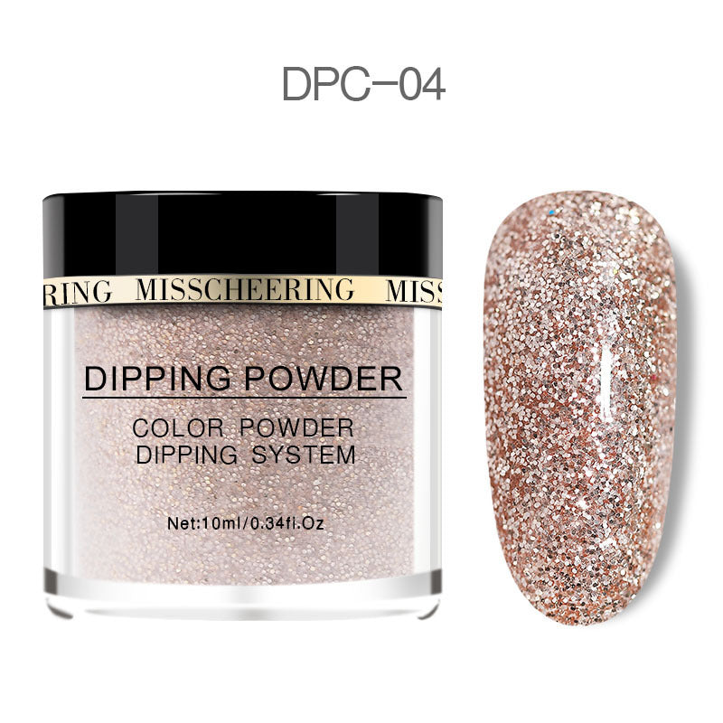 Professional Laser Glitter Nail Powder - Holographic Dip System | Long-Lasting Formula