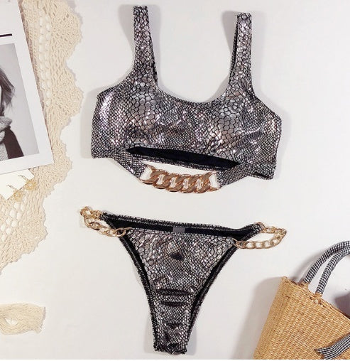 Sexiga kvinnor i bikini