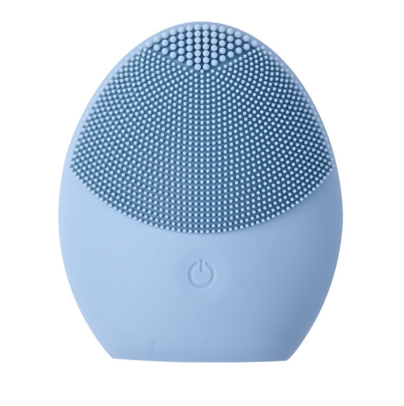 Nettoyant facial électrique à ultrasons en silicone