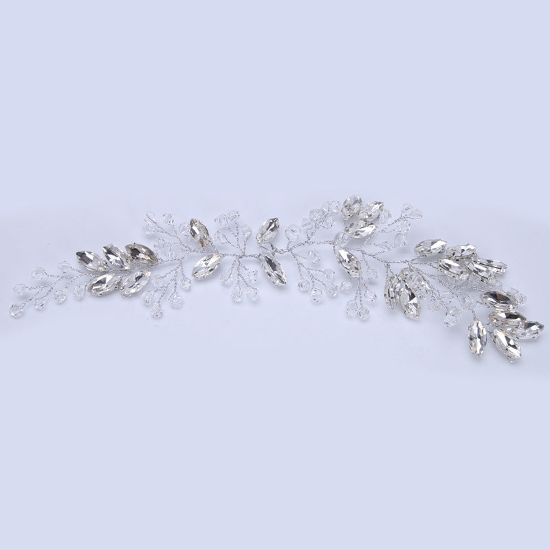 Couvre-chef en cristal, accessoires de bijoux de cheveux de mariée de mariage
