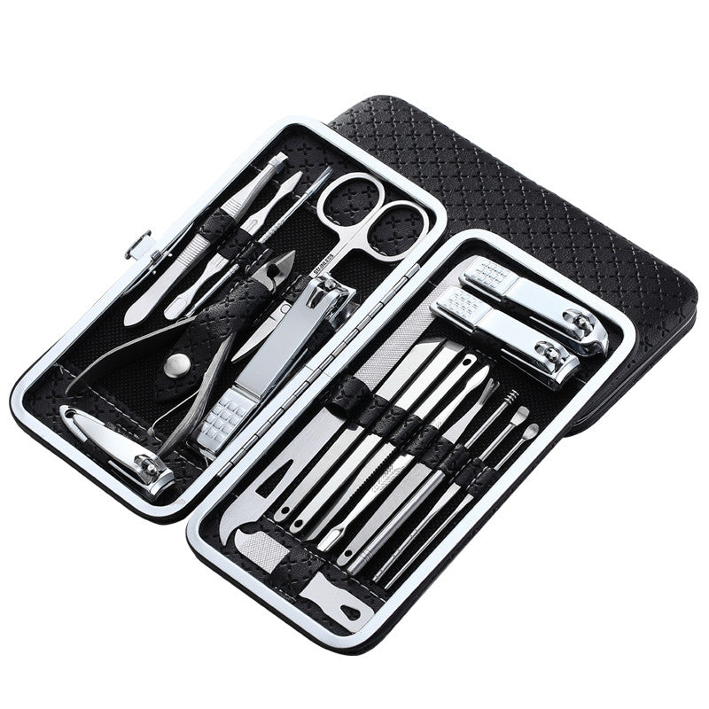 Professional Nail Clipper Set - 8/16/18/19 Pieces Multi-Color Household | Personal Wash Cleaning Care