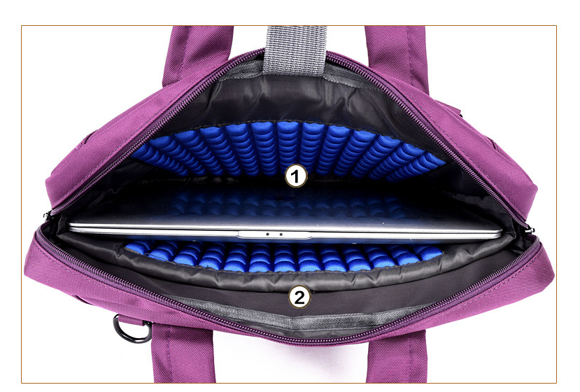 Ultrabook datorväska Dixie One Shoulder Laptop Fodral Sleeve Bag