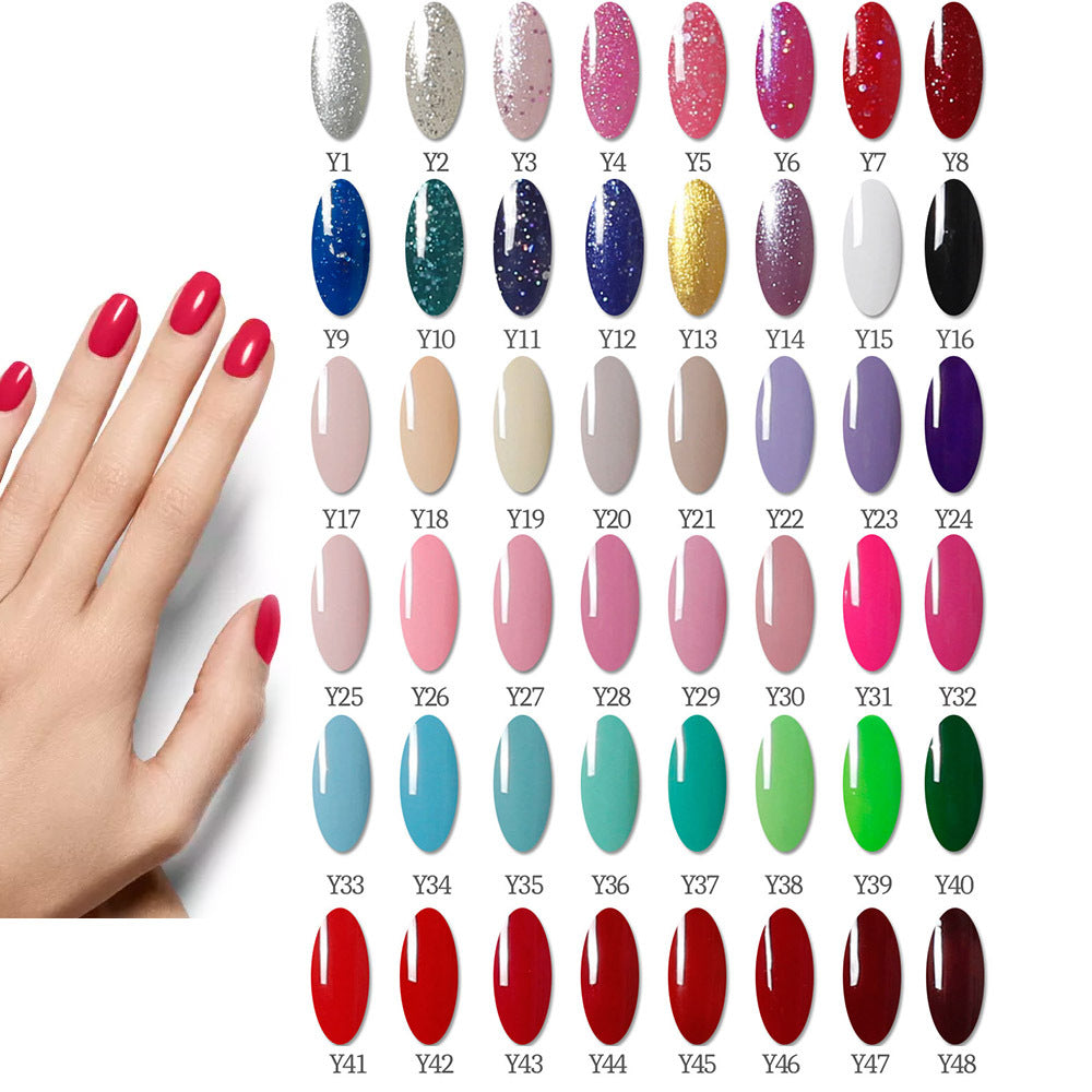 Santilady 80W Nail Phototherapy Set - Complete Gel Polish Kit | 20/10/6 Colors Base Top Coat