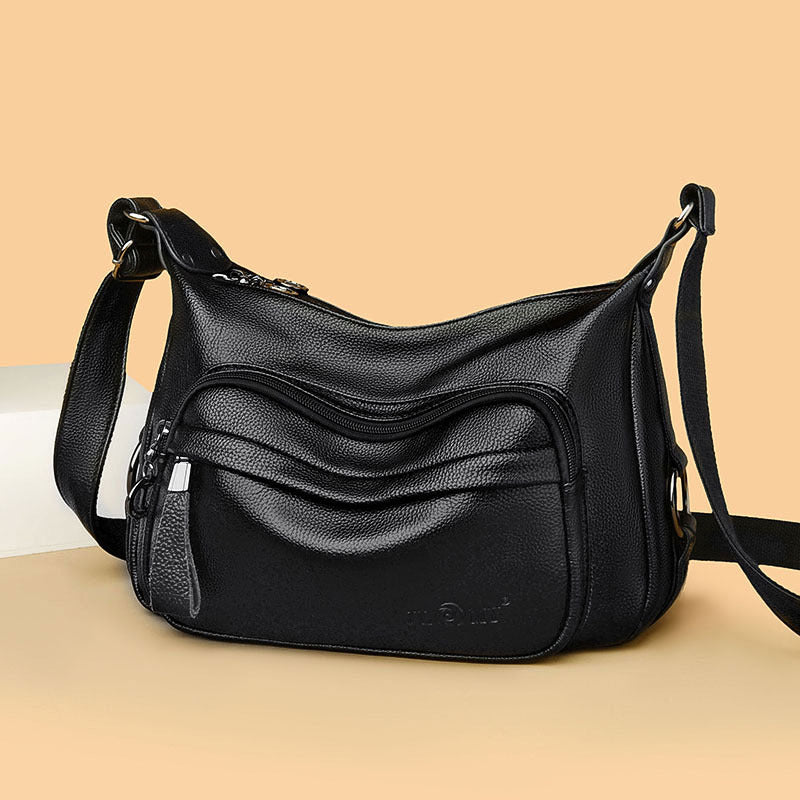Ultra-Capacity Crossbody Tote - Large Storage Shoulder Bag for Busy Women