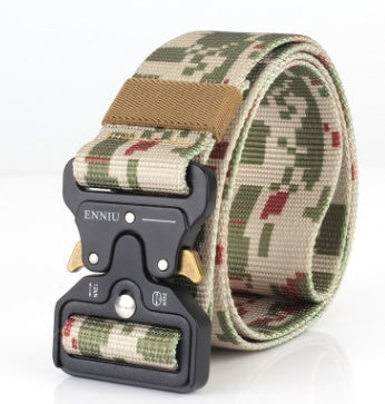 ENNIU Men's Tactical Multi-Function Nylon Outdoor Training Belt - Military Confidence