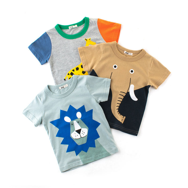 T-shirt enfant manches courtes garçon demi manche