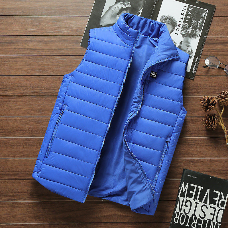 Gilet chauffant en coton