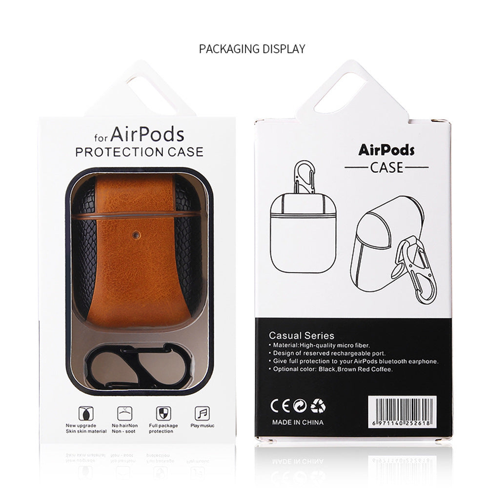 Kompatibelt med Apple, Airpods hörlursfodral
