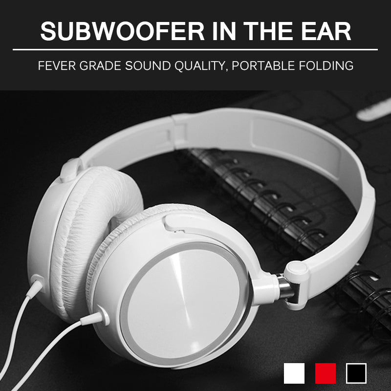 Pannbandstyp Ljudkanal Bärbara Over-Ear-hörlurar