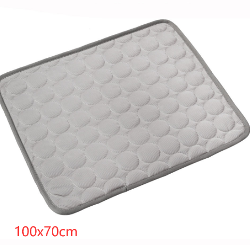 Pet Dog Cat Ice Silk Cold Nest Pad för kylning på sommaren