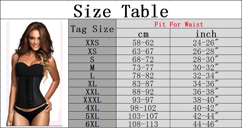 Rubber Corset Shaping Belt
