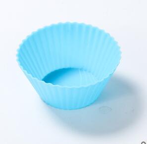 Doublures de cupcakes en silicone réutilisables antiadhésives, tasses de cuisson, 12 pièces