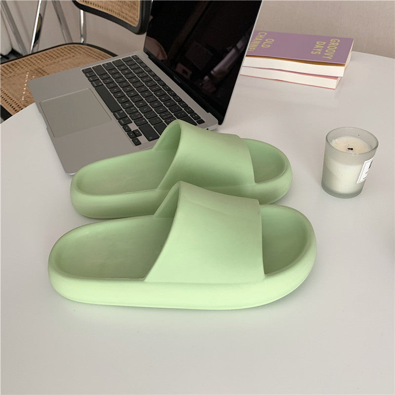 Slippers Male Summer Couple Indoor Home Bathing Deodorant Non-slip Thick-soled Sandals Female Outer Wear Ins Tide