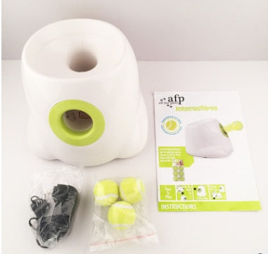 Automatic Interactive Ball Launcher - Dog Pet Toy with 3 Distance Settings