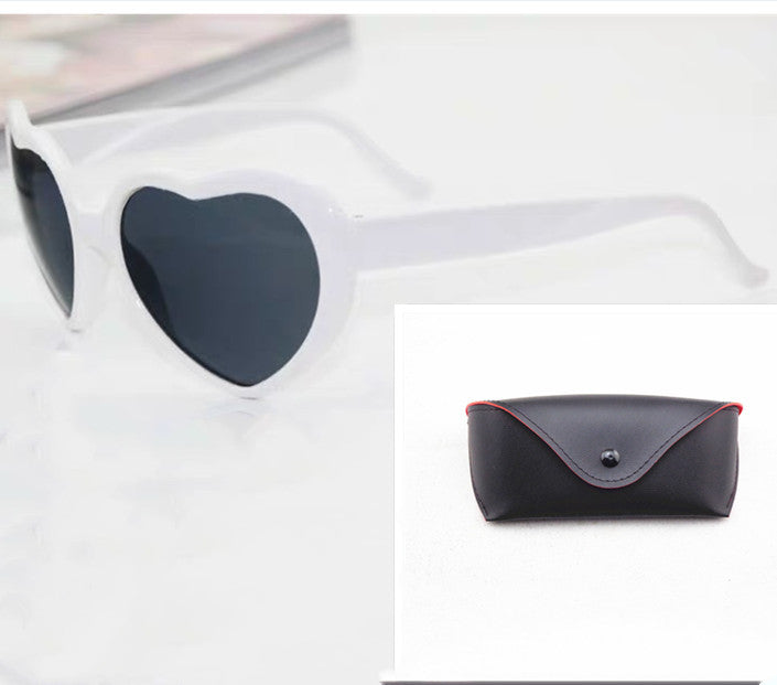 Heart-Shaped Light Love Special Effects Glasses Love Glasses Fashion Sunglasses