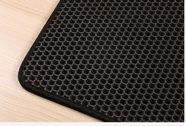 Pet Cat Litter Mat - EVA Double Layer Cat Litter Mat
