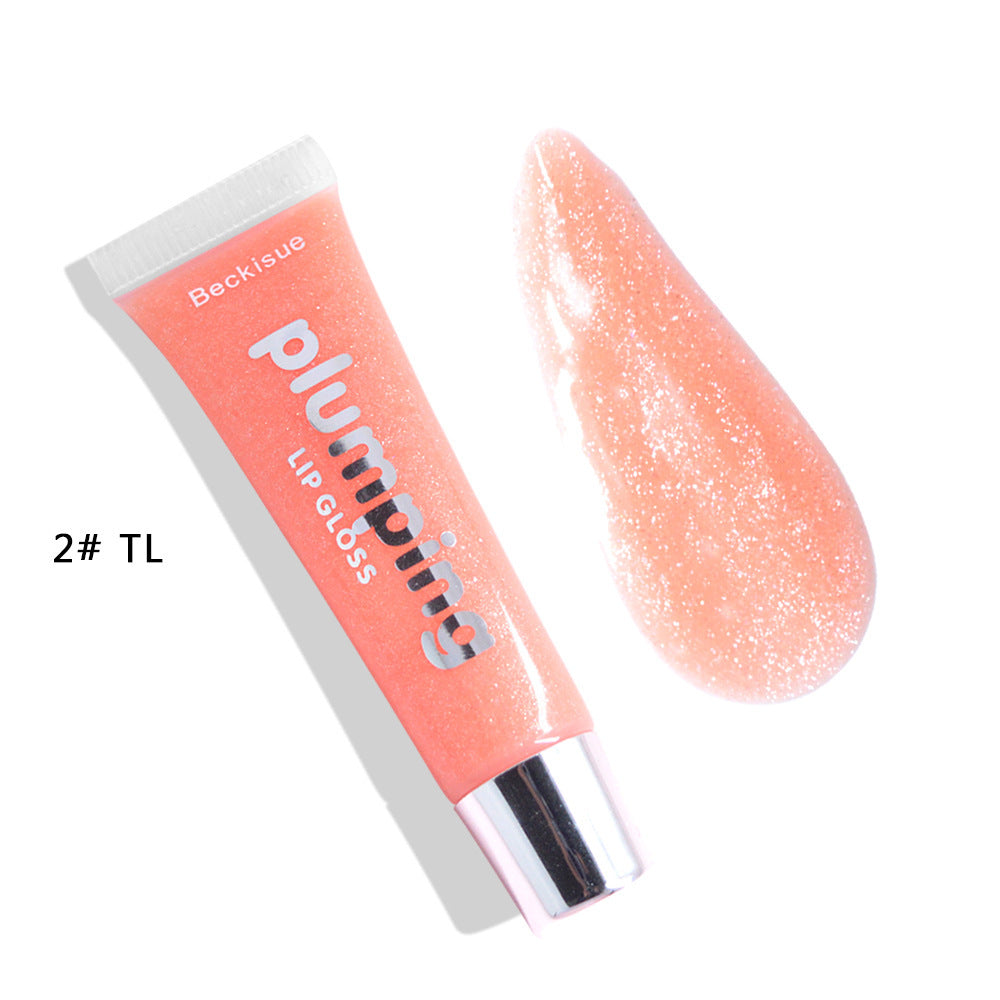 Brillant à lèvres repulpant brillant cerise humide maquillage plus dodu grand brillant à lèvres hydratant Volume dodu brillant vitamine E huile minérale